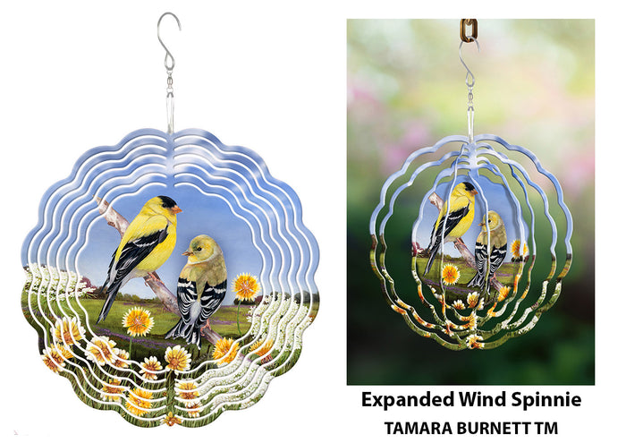 American Goldfinch Wind Spinner