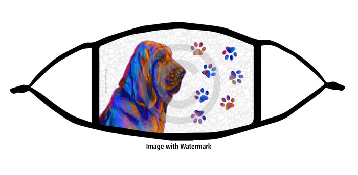 Coonhound Tree Walker Face Mask
