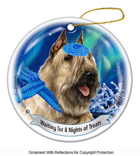 Bouvier des Flandres Hanukkah Ornament