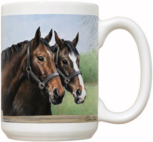 Caroline's Horses - Fiddler's Elbow Mug