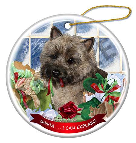 Cairn Terrier Brindle Ornament