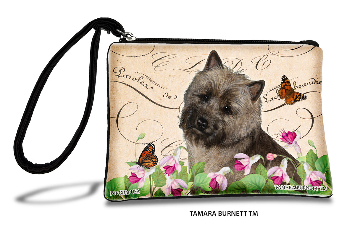 Cairn Terrier Brindle Zippees Pet Pouch