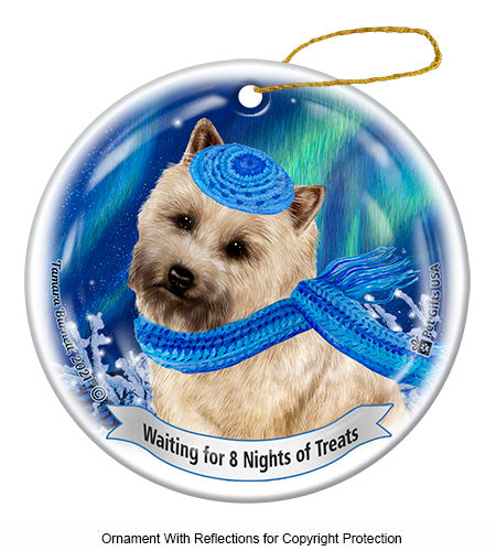 Cairn Terrier Hanukkah Ornament