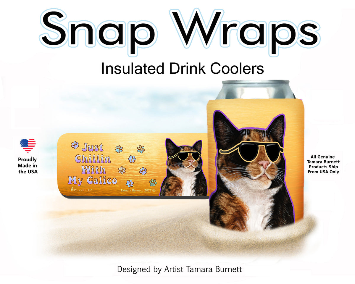 Calico Cat Snap Wrap Cozy