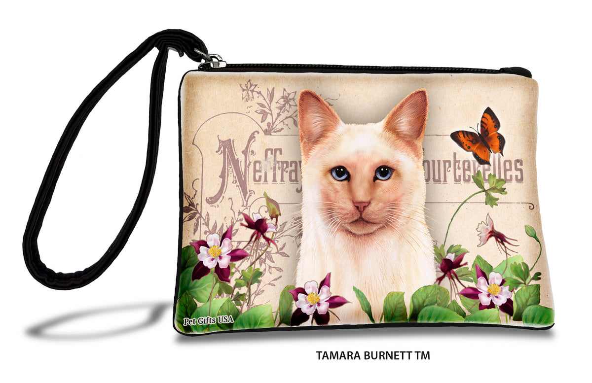 Siamese Cat Flame Point Zippees Pet Pouch