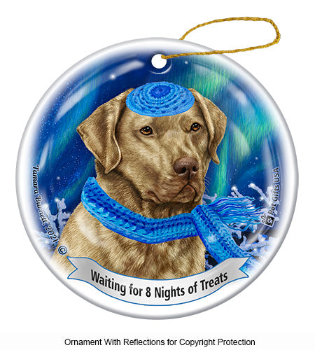 Chesapeake Bay Retriever Dead Grass Ornament