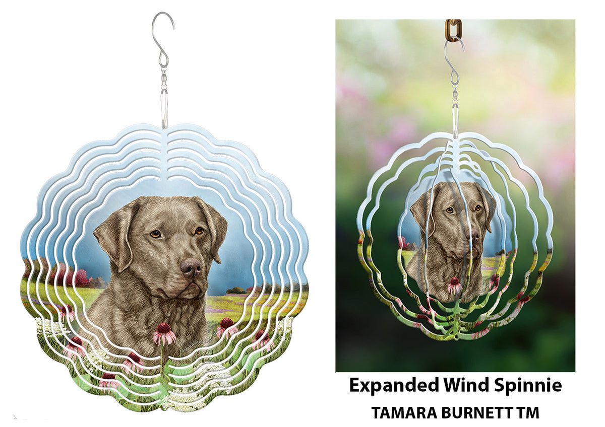 Chesapeake Bay Retriever Sage Wind Spinner