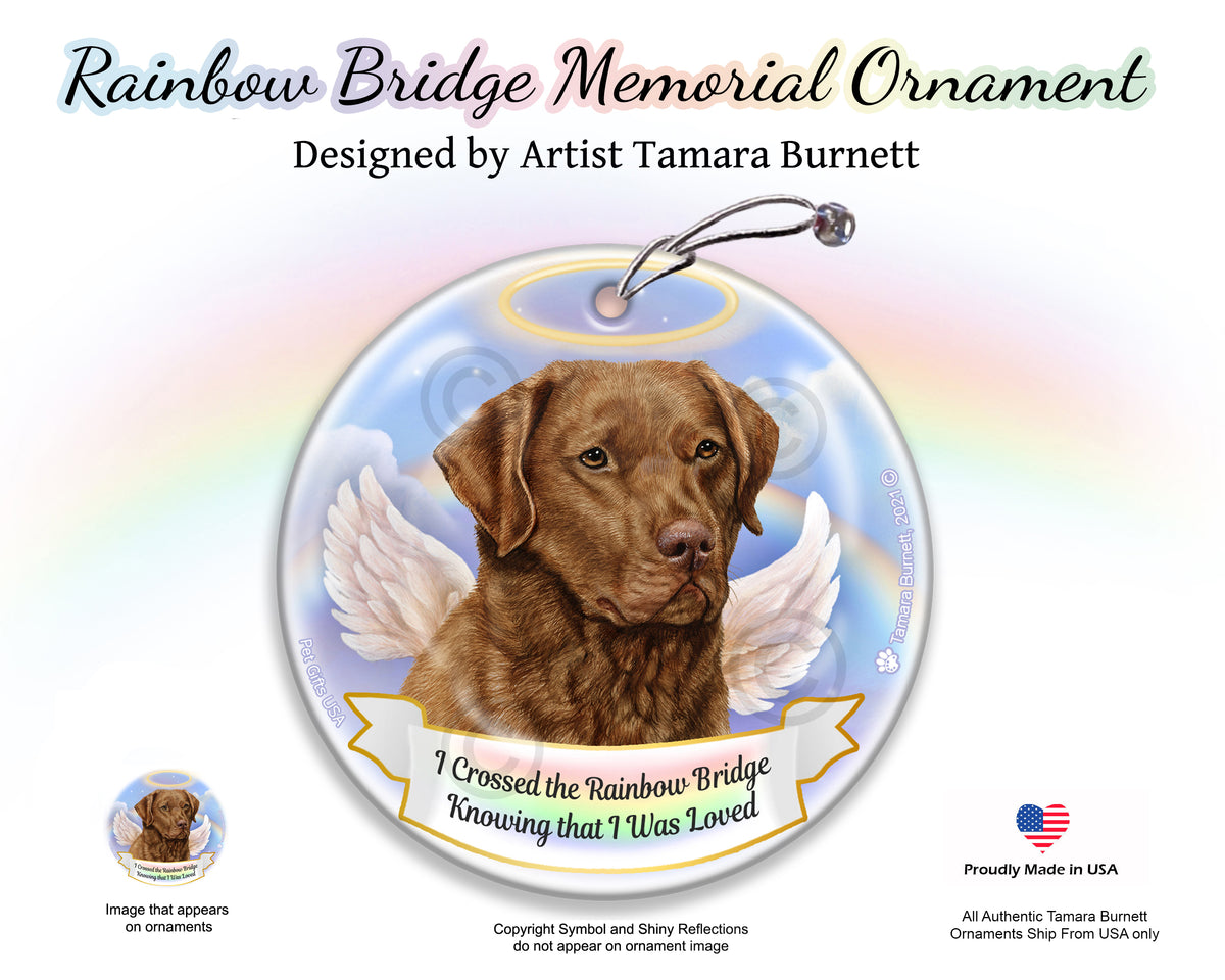 Chesapeake Bay Retriever Red Ornament