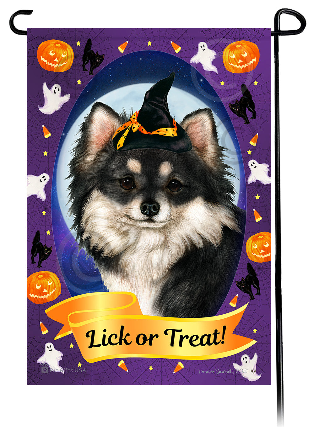 Chihuahua Halloween Howls - Garden Flag