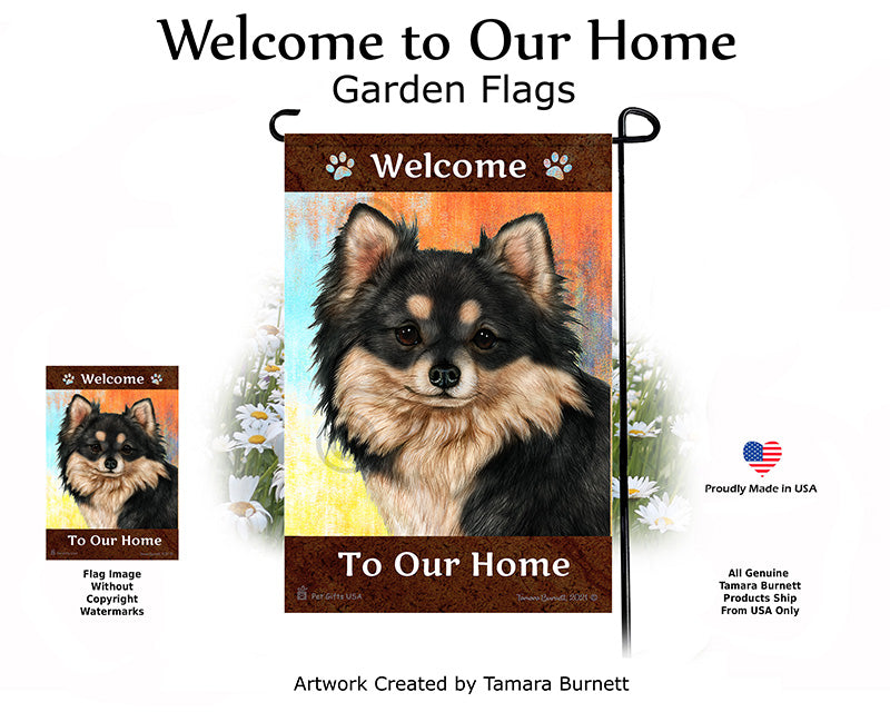 Chihuahua Welcome To Our Home Garden Flags