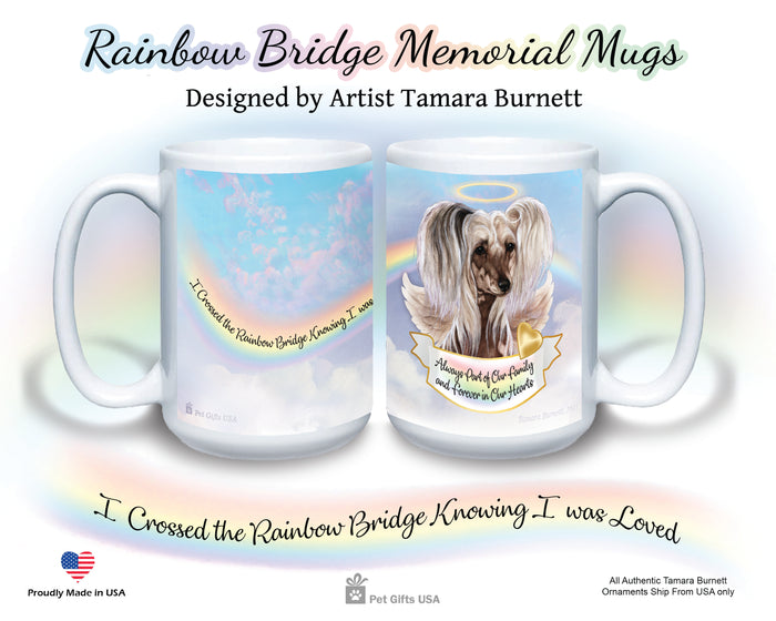 Chinese Crested Hairless Memorial Mug 15 oz