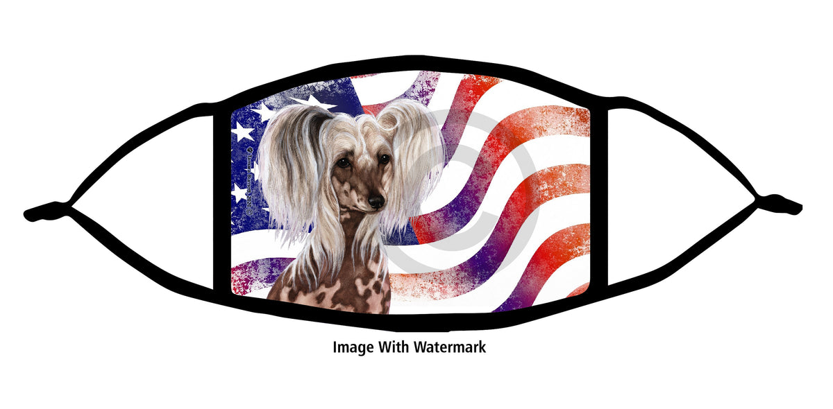 Chinese Crested (Hairless) Face Mask