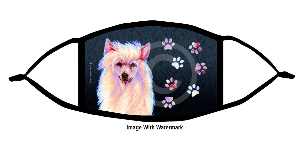 Chinese Crested (Powder Puff) Face Mask