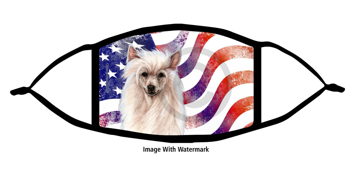 Chinese Crested (Powder Puff) Face Mask