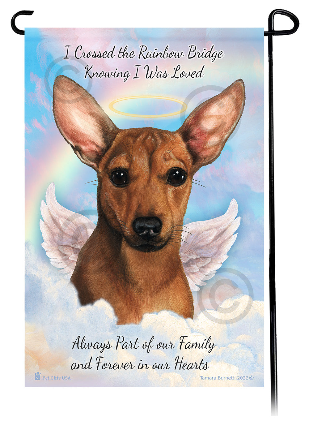 Chiweenie Memorial - Garden Flag