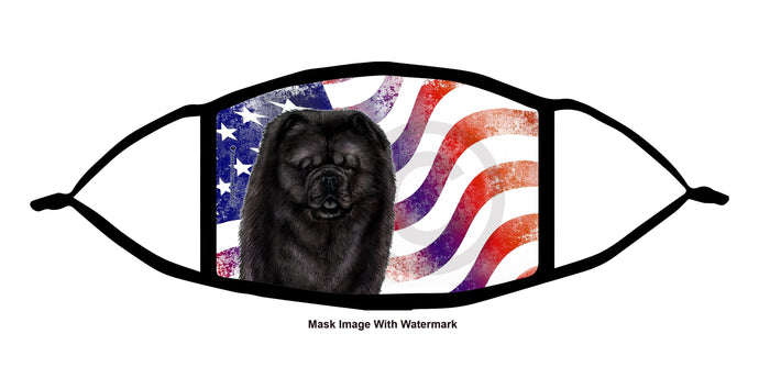 Chow Chow (Black) Face Mask