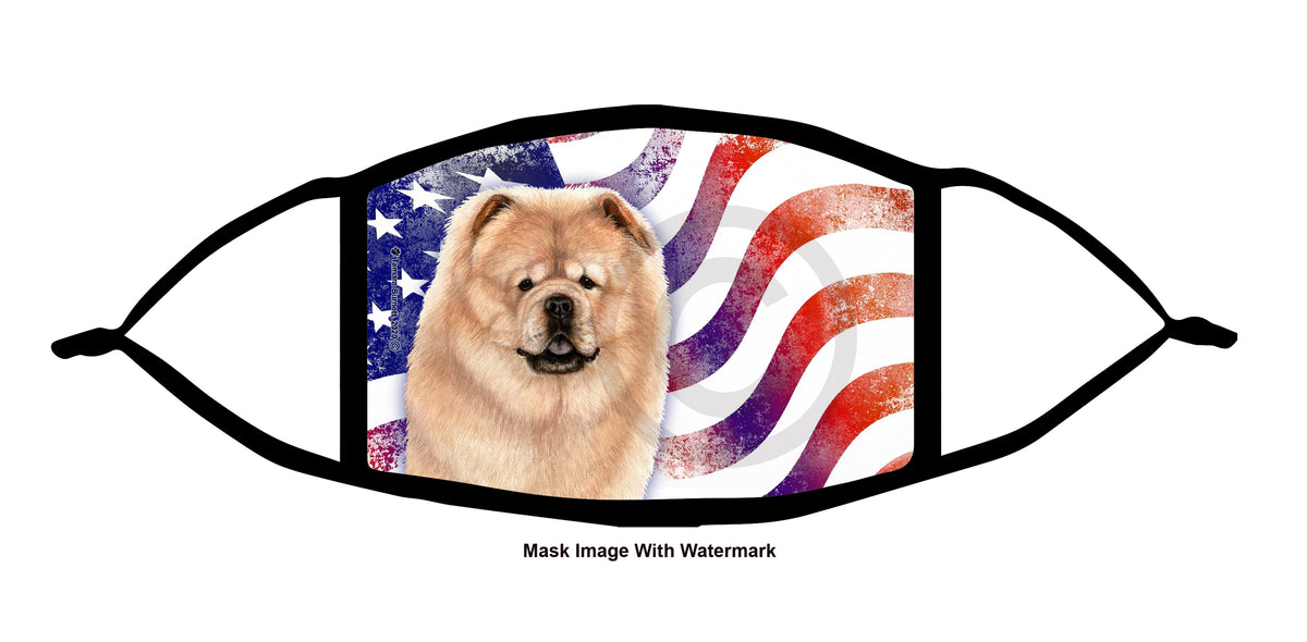 Chow Chow (Cream) Face Mask