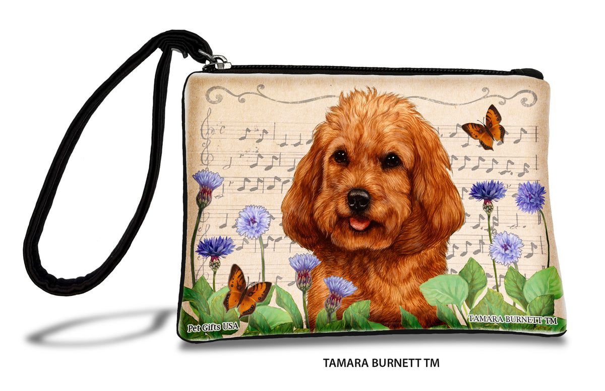 Cockapoo Red Zippees Pet Pouch