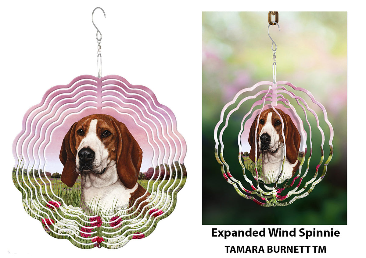 Treeing Walker Coonhound Wind Spinner
