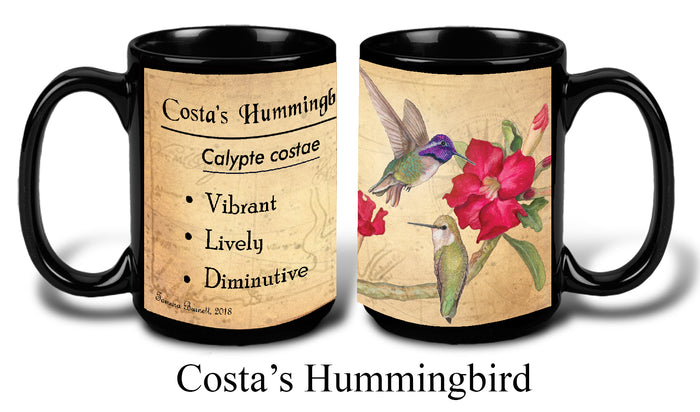 Costa's Hummingbird - My Faithful Friends Mug 15 oz