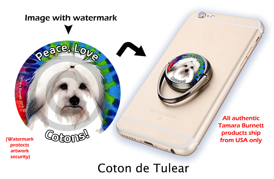 Coton de Tulear Phone Stand