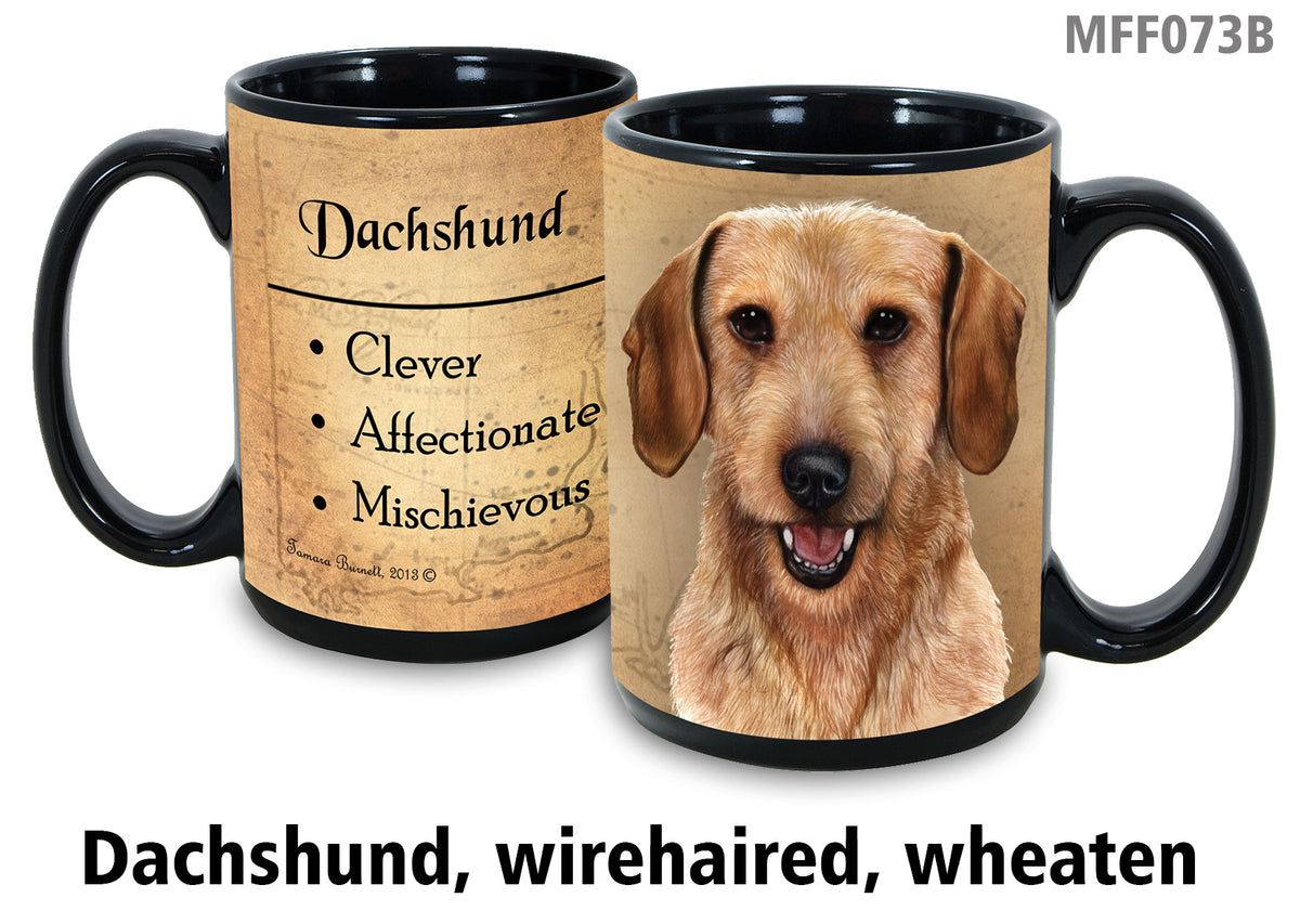 Dachshund (Wirehaired Wheaton) - My Faithful Friends Mug 15 oz