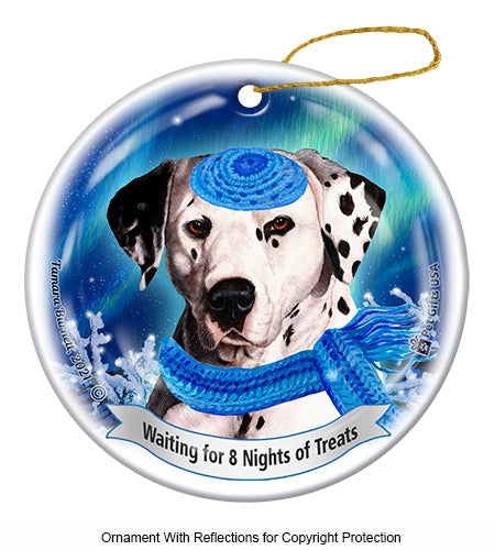 Dalmatian Hanukkah Ornament