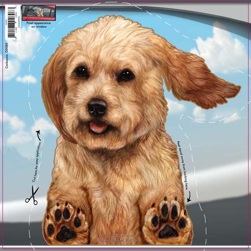 Cockapoo Window Cling