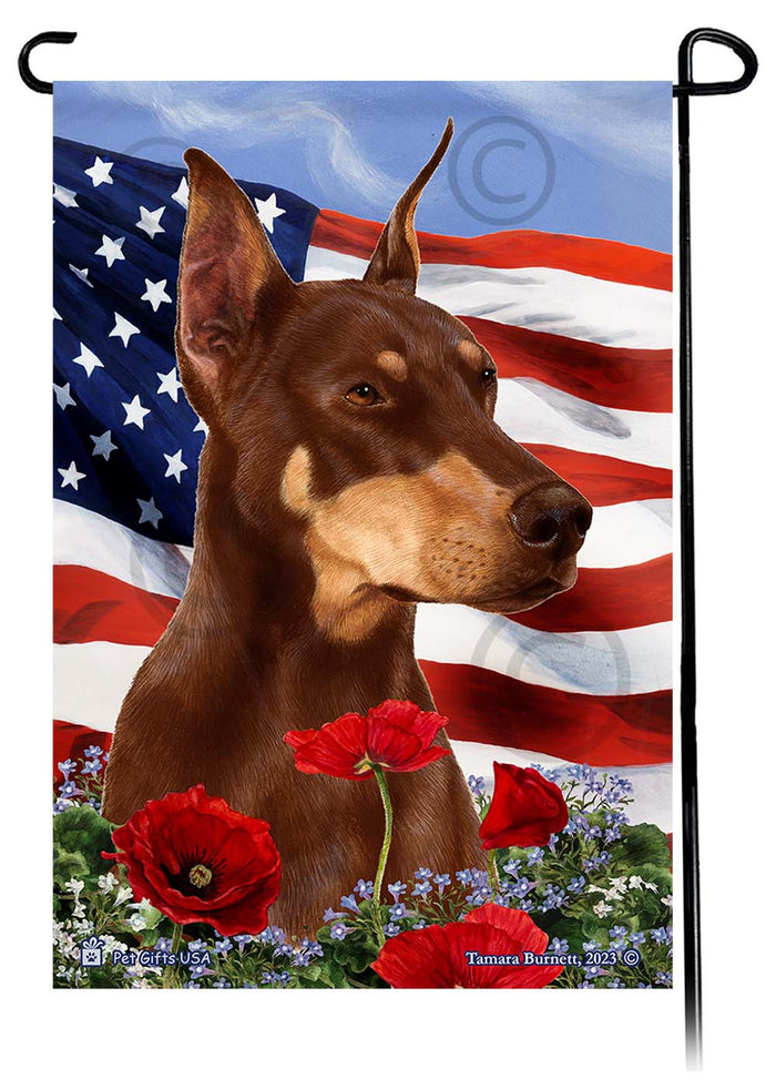  Patriotic Flowers Garden Flags