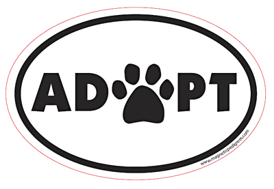  Rescue Paw Shaped Magnets