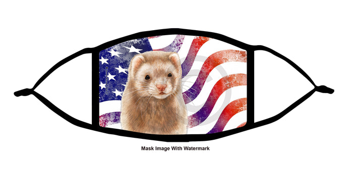 Ferret (Cinnamon) Face Mask