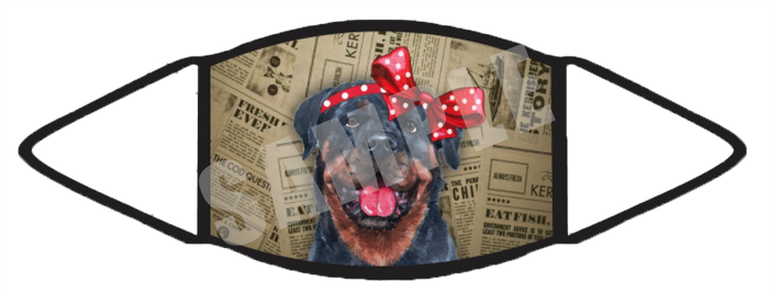 Rottweiler (Brown) Face Mask