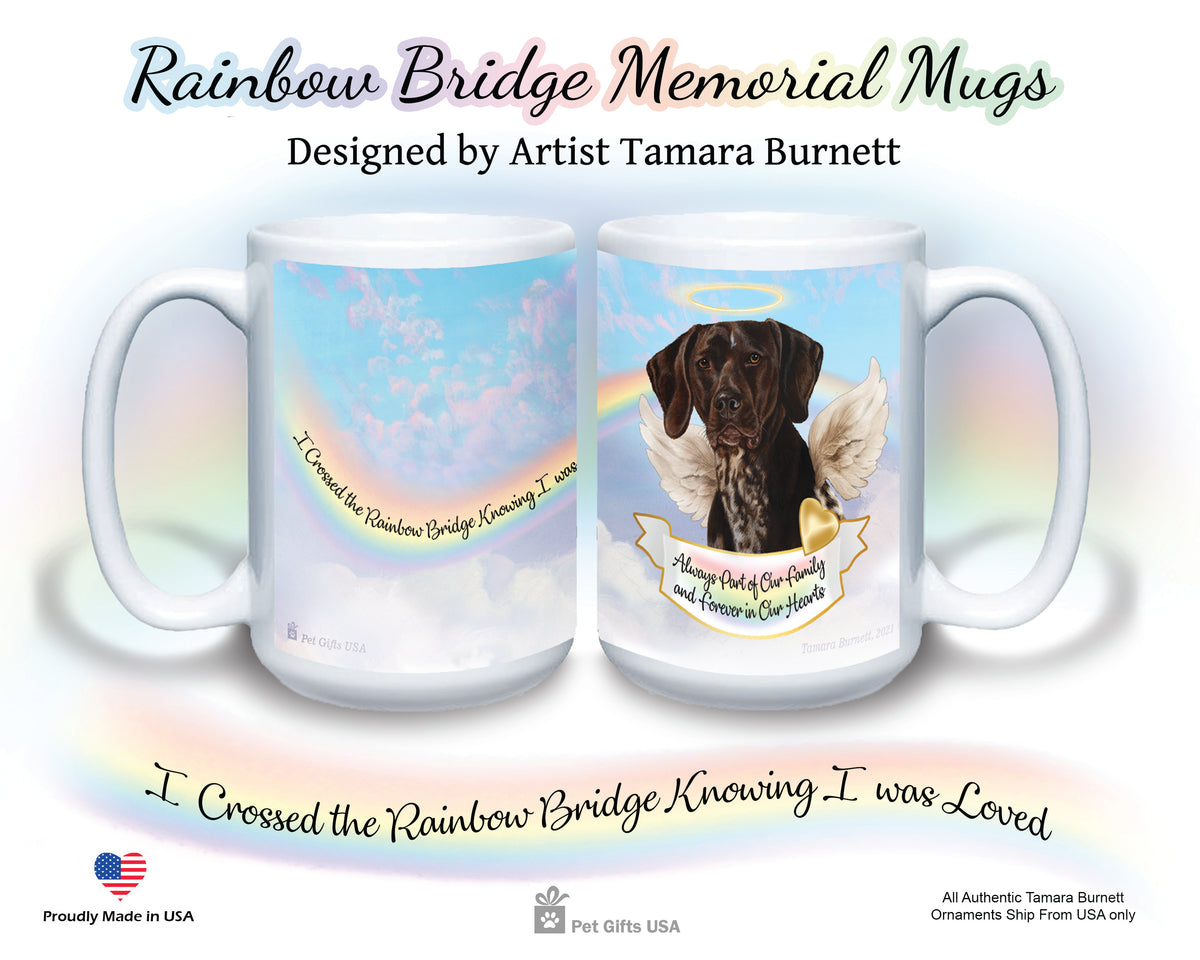 German Shorthaired Pointer Memorial Mug 15 oz