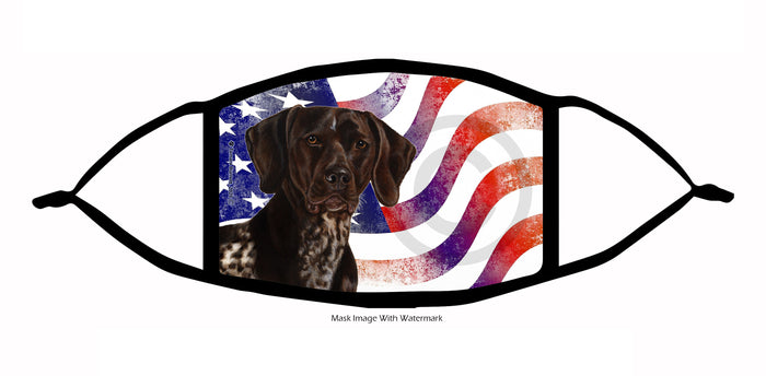German Shorthaired Pointer Face Mask