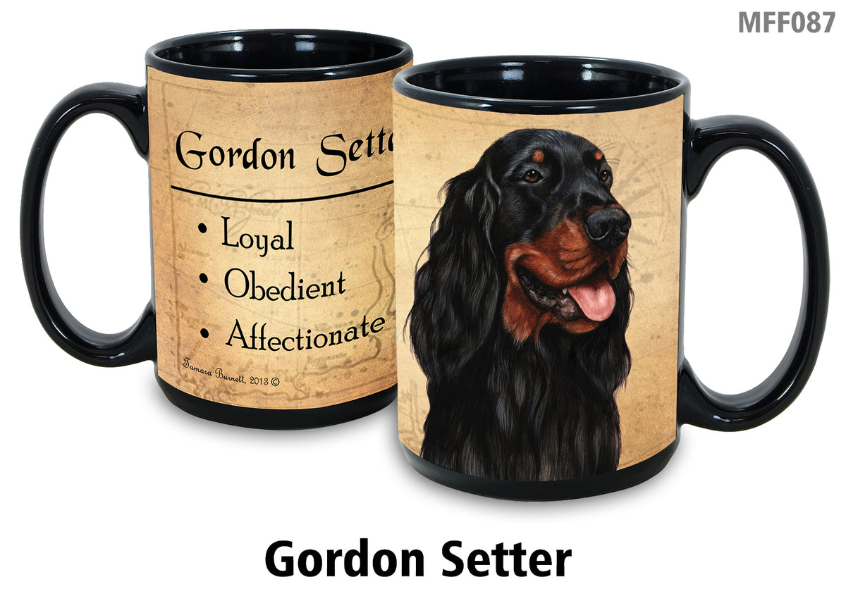Gordon Setter - My Faithful Friends Mug 15 oz
