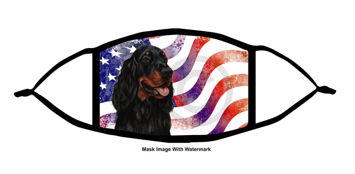 Gordon Setter Face Mask