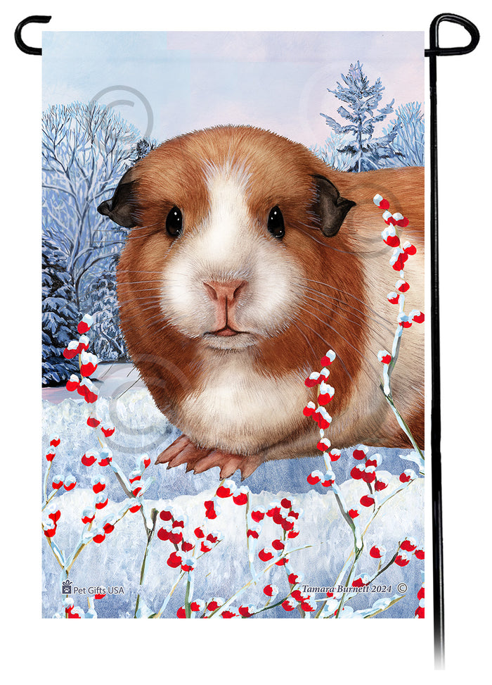 American Guinea Pig Winterberries Garden Flags