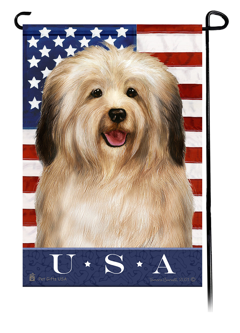 Havanese True Blue - Garden Flag