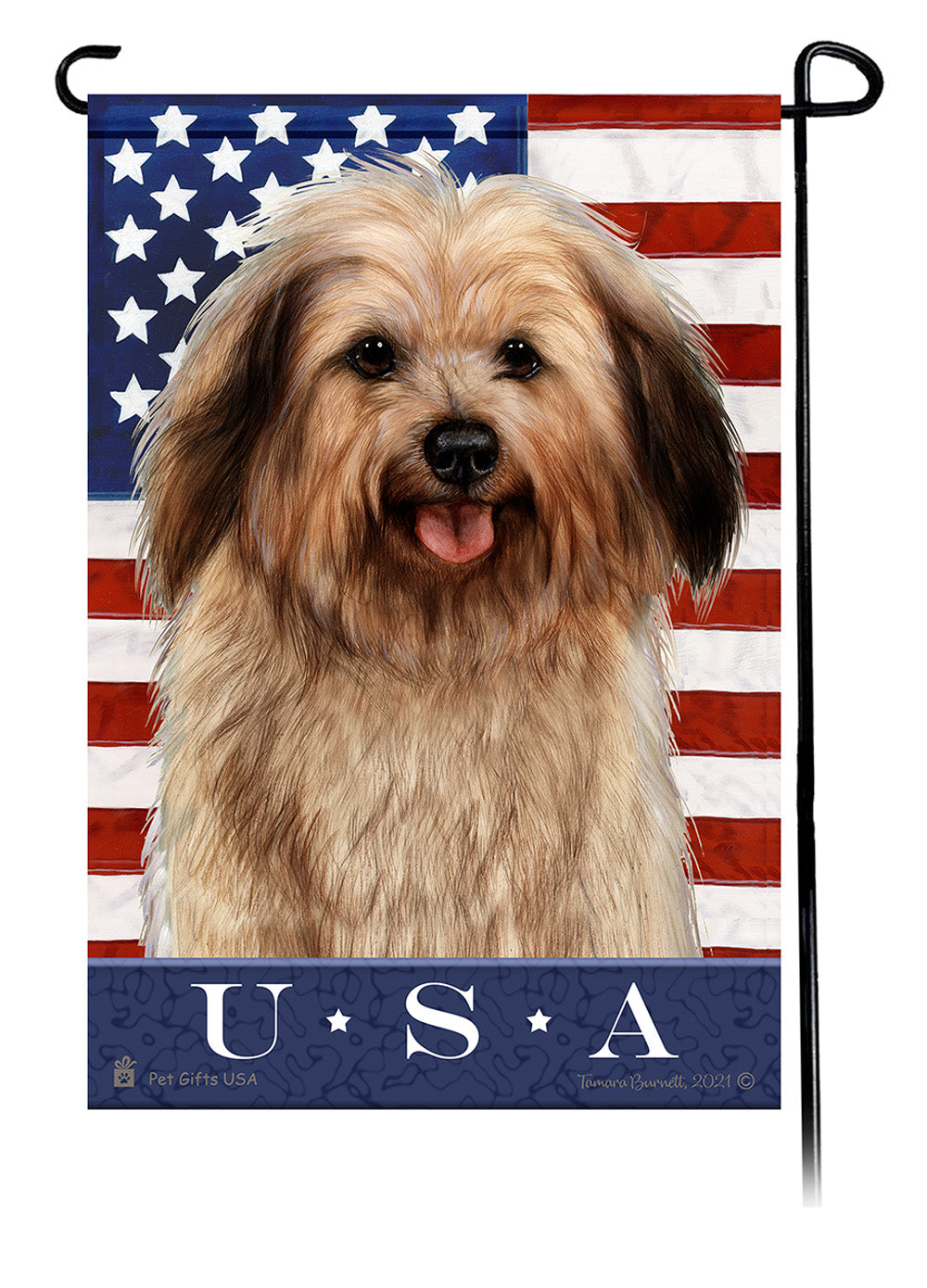 Havanese True Blue - Garden Flag