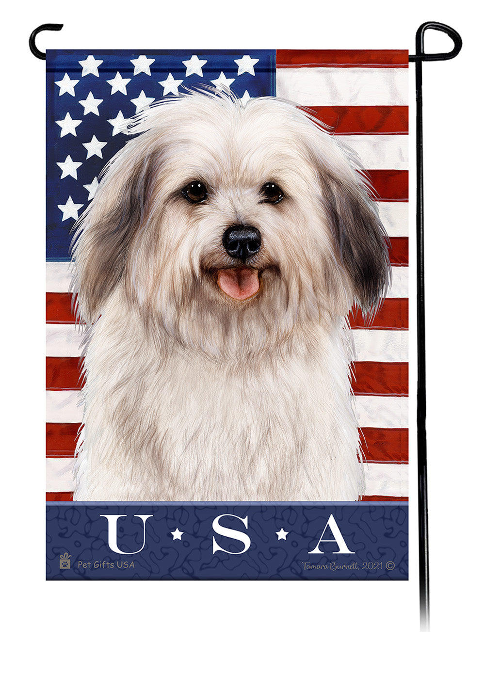 Havanese True Blue - Garden Flag