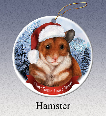 Hamster - Dear Santa, Define Naughty Christmas Ornament