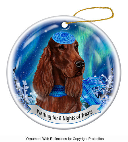 Irish Setter Hanukkah Ornament