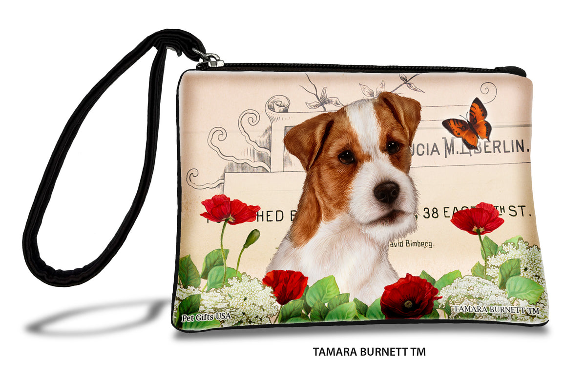 Jack Russell Terrier Wirehaired Brown And White Zippees Pet Pouch