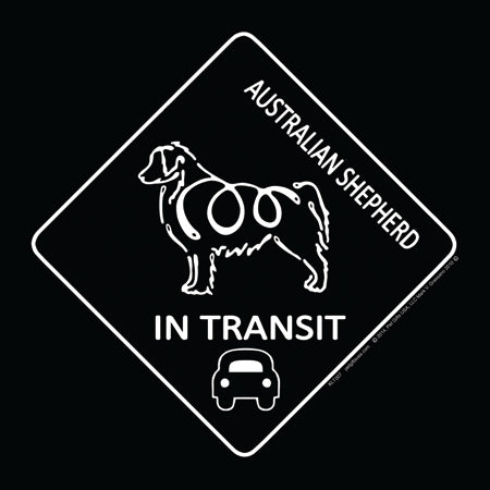 Australian Shepherd K-Lines In Transit Magnets
