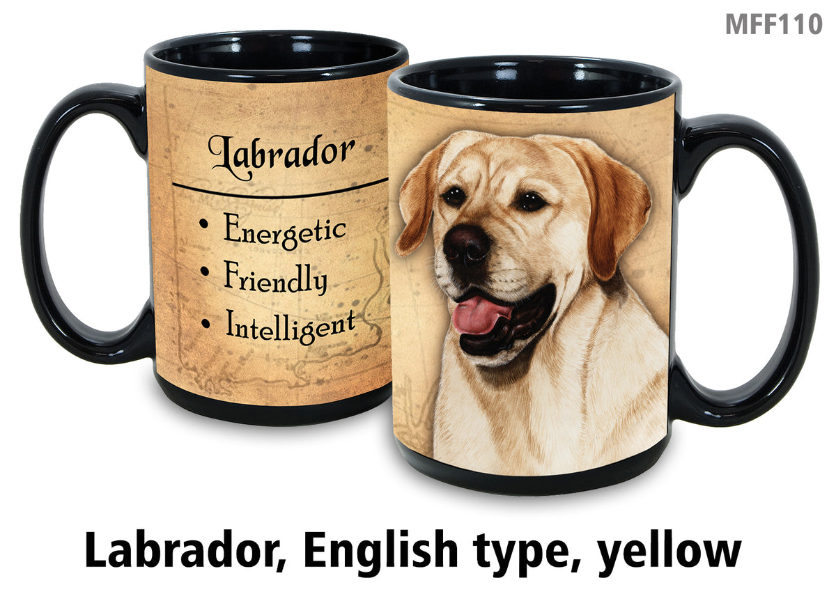 Labrador Retriever (Yellow) - My Faithful Friends Mug 15 oz