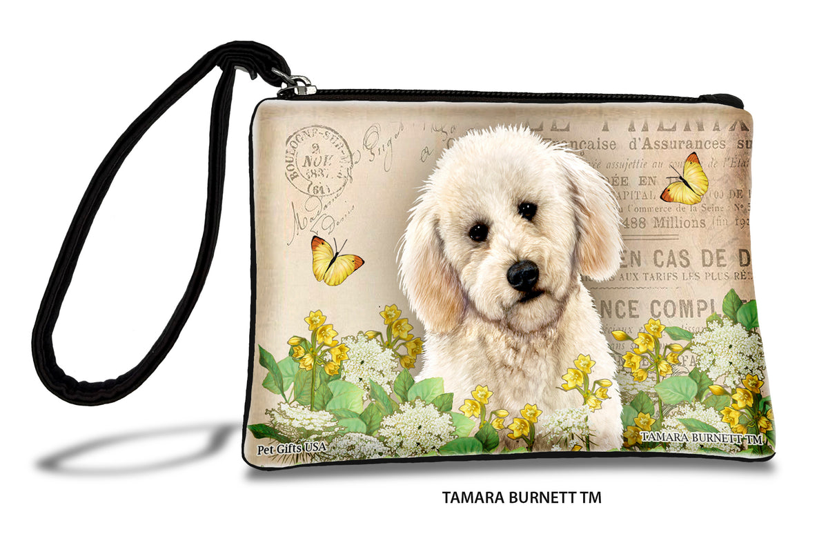 Labradoodle White Zippees Pet Pouch