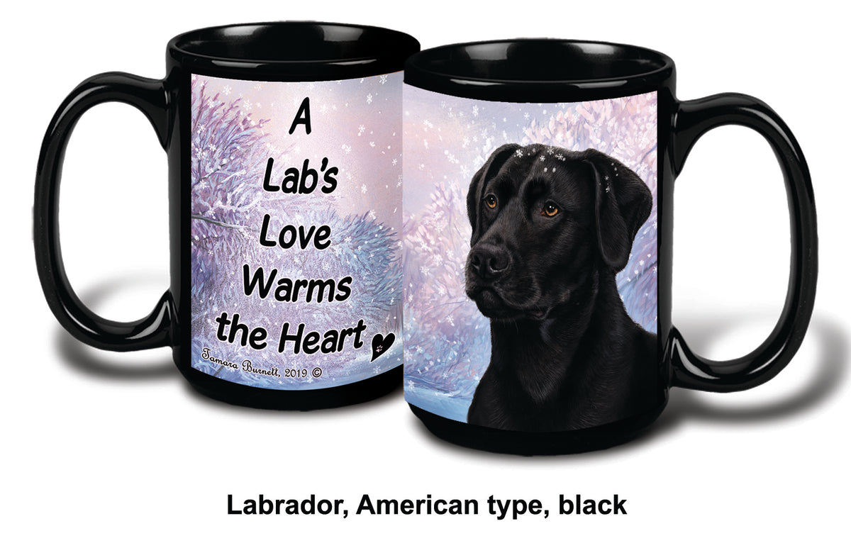 Labrador (American) Black Winter Mug 15 oz