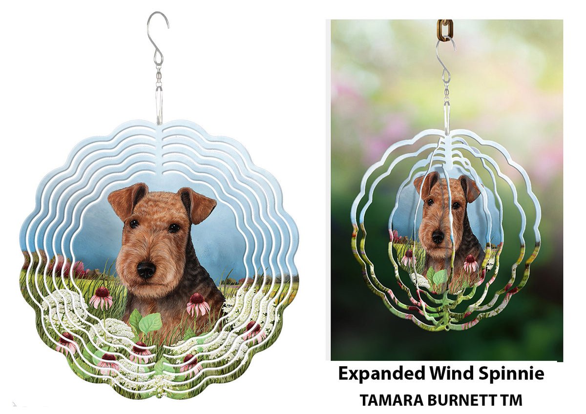 Lakeland Terrier Wind Spinner