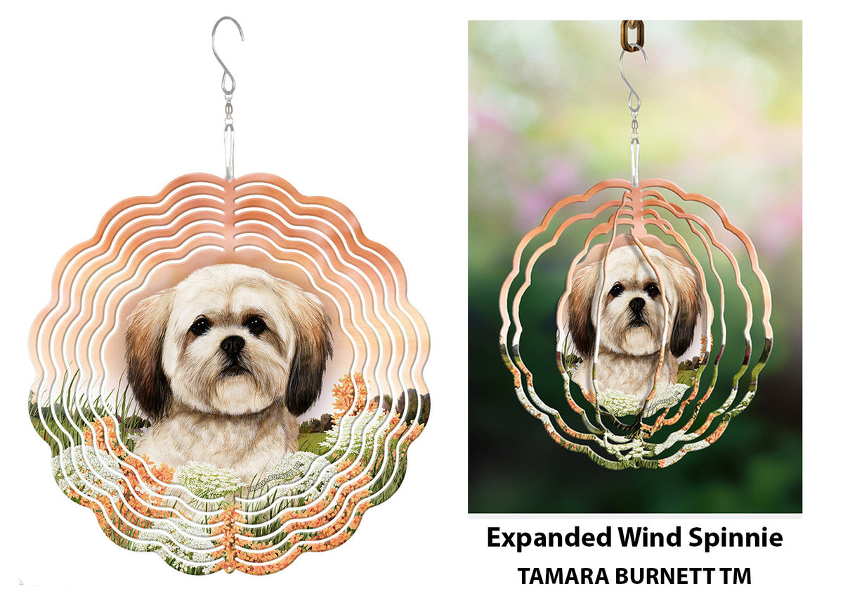 Lhasa Apso Brown Wind Spinner
