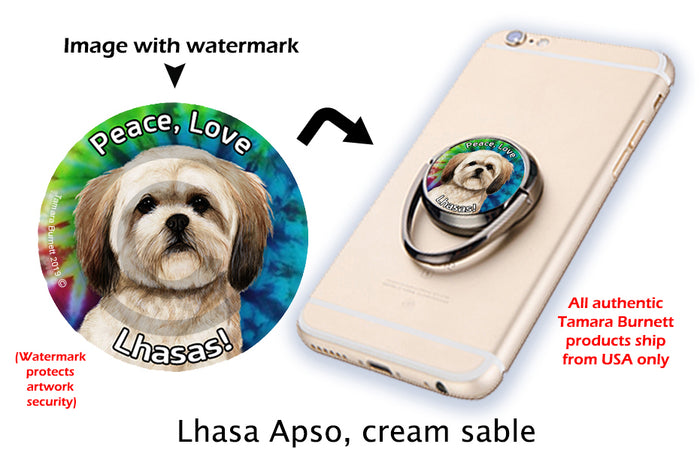 Lhasa Apso Phone Stand